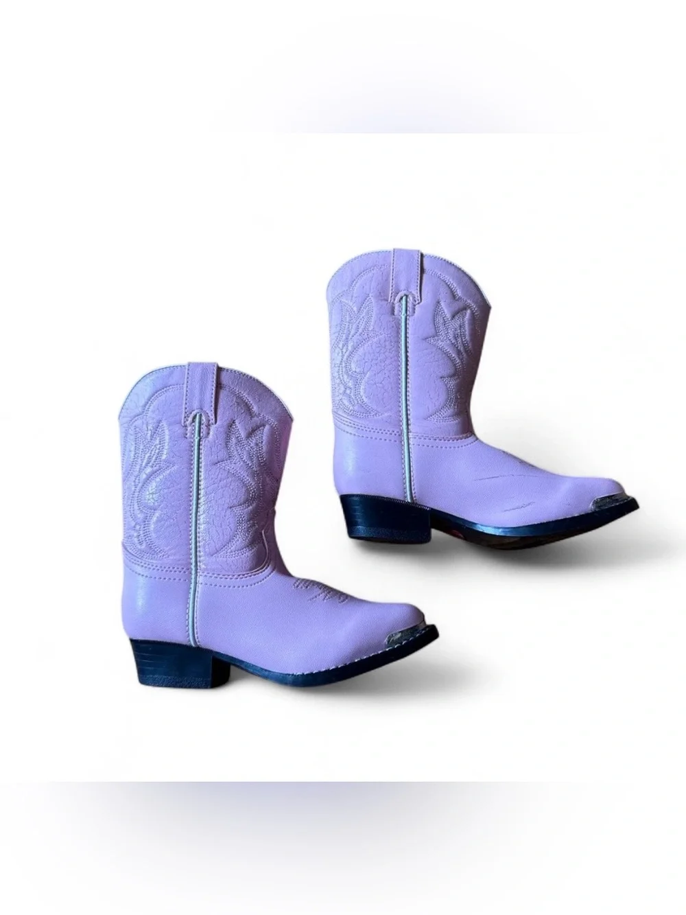 Girls Baby pink Durango boots size 12